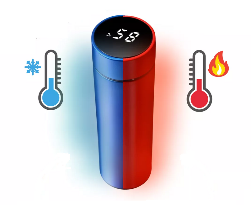 Garrafa Térmica Inteligente Indicador Sensor Temperatura (STO2137)